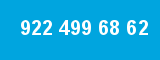 922 499 68 62 922 499 68 62